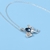 Picture of 925 Sterling Silver Simple Pendant Necklace from Certified Factory
