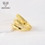 Picture of Trendy Gold Plated Big Fashion Ring with No-Risk Refund