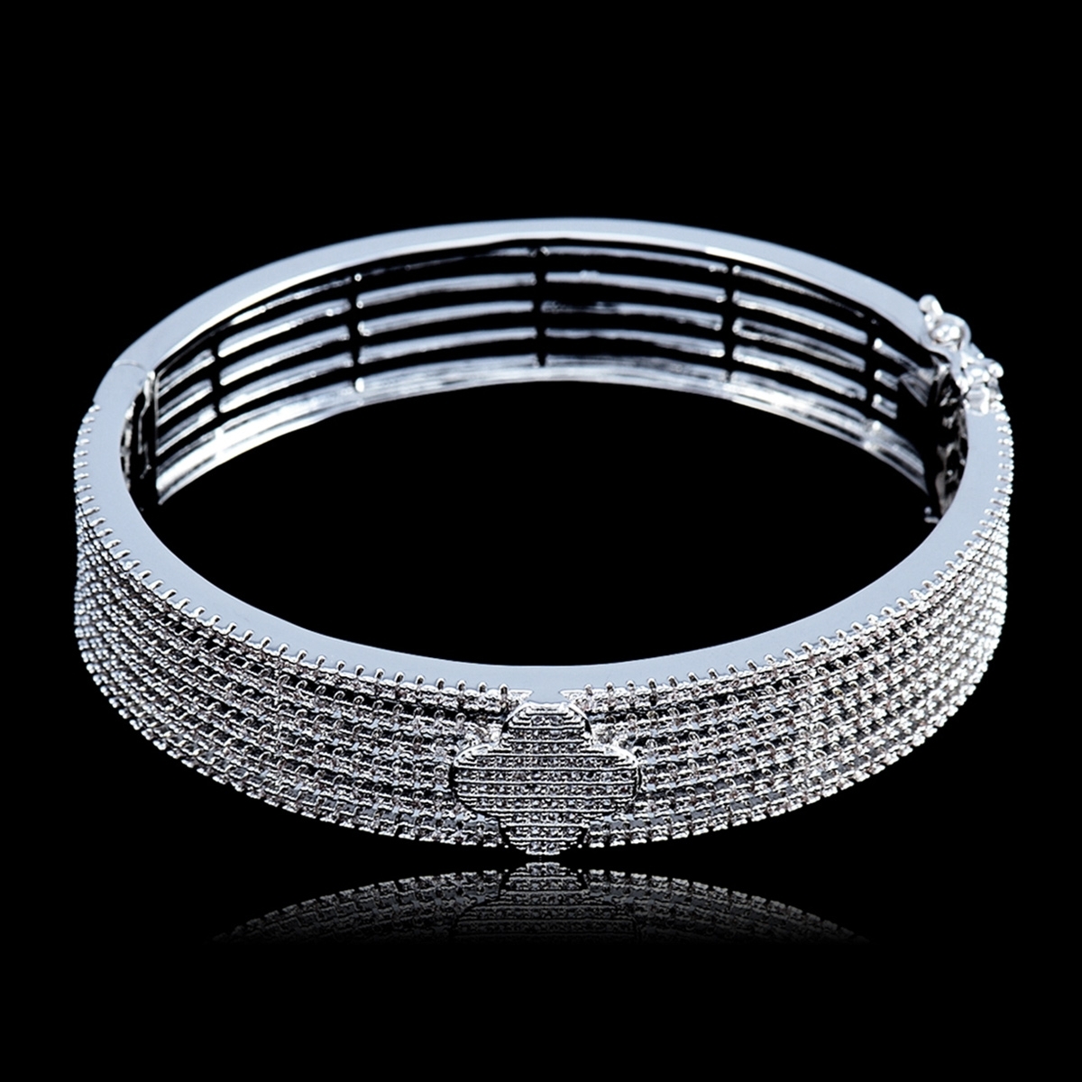 Good Performance Brass Platinum Plated Bangles