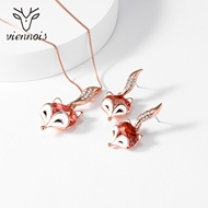Picture of Purchase Rose Gold Plated Small Necklace and Earring Set Exclusive Online