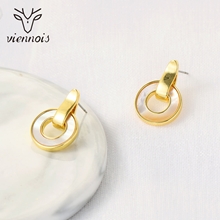 Show details for Zinc Alloy Gold Plated Stud Earrings with Full Guarantee