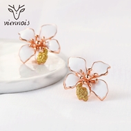 Picture of Classic Flowers & Plants Stud Earrings in Exclusive Design