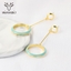 Show details for Eye-Catching Blue Zinc Alloy Dangle Earrings with Member Discount