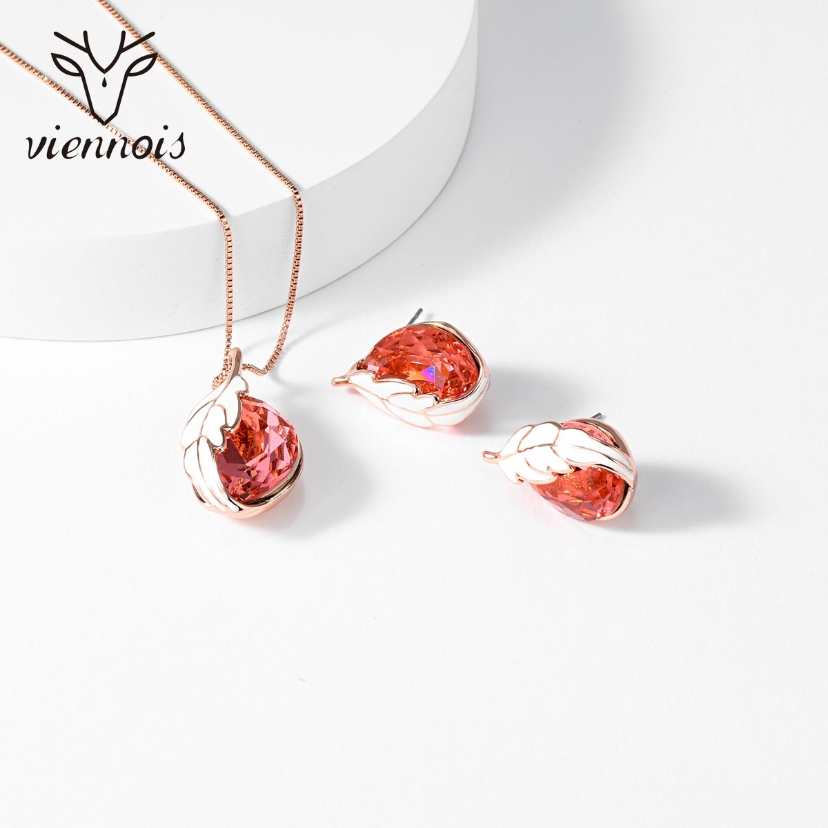 Funky Classic Small Necklace and Earring Set