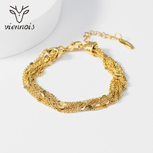 Show details for Zinc Alloy Gold Plated Fashion Bracelet with Unbeatable Quality