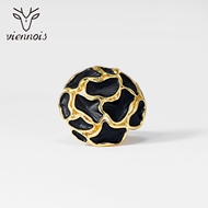 Picture of Purchase Gold Plated Black Fashion Ring Exclusive Online