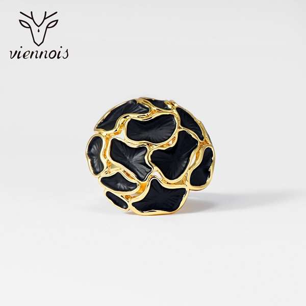 Picture of Purchase Gold Plated Black Fashion Ring Exclusive Online