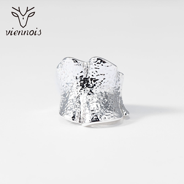 Picture of Filigree Big Platinum Plated Fashion Ring