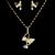 Picture of Noble Designed Gold Plated Transparent 2 Pieces Jewelry Sets