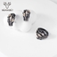 Show details for Dubai Platinum Plated Necklace and Earring Set in Flattering Style