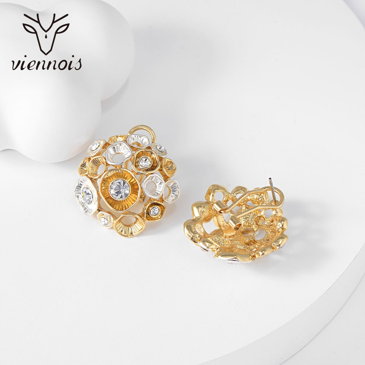 Popular Big Dubai Stud Earrings