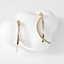 Show details for New Medium Gold Plated Dangle Earrings