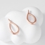 Show details for Featured Rose Gold Plated Classic Stud Earrings for Girlfriend