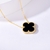 Picture of Reasonably Priced Gold Plated Black Pendant Necklace for Female