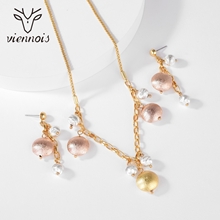 Show details for New Season Gold Plated Dubai Necklace and Earring Set with SGS/ISO Certification