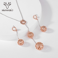 Show details for Sparkly Dubai Zinc Alloy Necklace and Earring Set