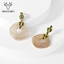 Show details for New Cubic Zirconia Green Dangle Earrings