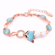 Picture of Trendy Rose Gold Plated Opal Bracelets
