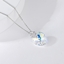 Show details for Shop Platinum Plated White Pendant Necklace with Wow Elements