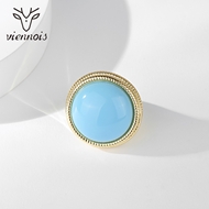 Picture of Nickel Free Gold Plated Zinc Alloy Fashion Ring with No-Risk Refund