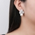Picture of Sparkling Medium Cubic Zirconia Dangle Earrings