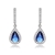 Picture of Copper or Brass Platinum Plated Dangle Earrings from Editor Picks