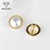 Picture of Nickel Free Gold Plated Big Stud Earrings with Easy Return