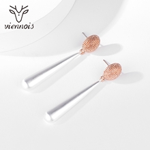 Show details for Featured Platinum Plated Big Dangle Earrings with Full Guarantee