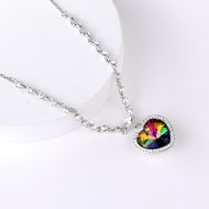 Show details for Famous Medium Zinc Alloy Pendant Necklace