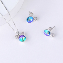 Show details for Filigree Small Colorful 2 Piece Jewelry Set