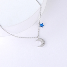 Show details for Fashion Swarovski Element  925 Sterling Silver Long Pendant