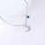 Picture of Fashion Swarovski Element  925 Sterling Silver Long Pendant