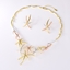 Show details for Beautiful Big Multi-tone Plated 2 Piece Jewelry Set Factory Direct