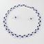 Show details for Copper or Brass Blue 2 Piece Jewelry Set with Unbeatable Quality