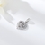 Picture of Love & Heart Cubic Zirconia Pendant Necklace with Beautiful Craftmanship