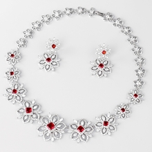 Show details for Bulk Platinum Plated Copper or Brass 2 Piece Jewelry Set Exclusive Online