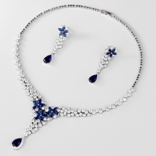 Show details for Great Cubic Zirconia Copper or Brass 2 Piece Jewelry Set