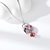 Picture of Hypoallergenic Pink Zinc Alloy Pendant Necklace with Easy Return