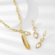 Show details for Dubai Medium 2 Piece Jewelry Set with Beautiful Craftmanship