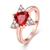 Picture of Most Popular Cubic Zirconia Red Fashion Ring