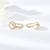 Picture of Delicate Gold Plated Stud Earrings with Fast Delivery