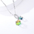 Picture of Zinc Alloy Platinum Plated Pendant Necklace in Flattering Style