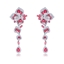 Show details for Fast Selling Pink Cubic Zirconia Dangle Earrings from Editor Picks
