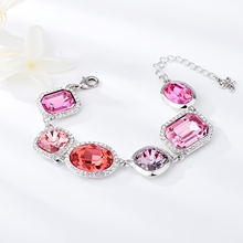 Show details for Zinc Alloy Swarovski Element Fashion Bracelet with Full Guarantee