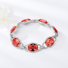 Show details for Zinc Alloy Swarovski Element Fashion Bracelet with 3~7 Day Delivery