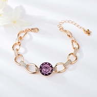 Show details for Bulk Rose Gold Plated Zinc Alloy Fashion Bracelet from Editor Picks