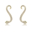Show details for Distinctive White Gold Plated Dangle Earrings with Low MOQ