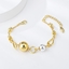 Show details for Impressive Gold Plated Dubai Fashion Bracelet with Low MOQ