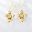 Show details for Dubai Gold Plated Stud Earrings with Speedy Delivery