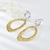 Picture of Brand New Gold Plated Dubai Dangle Earrings Factory Supply